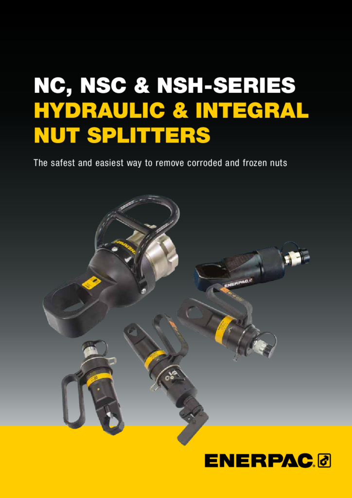 Hydraulic Nut Splitters pdf