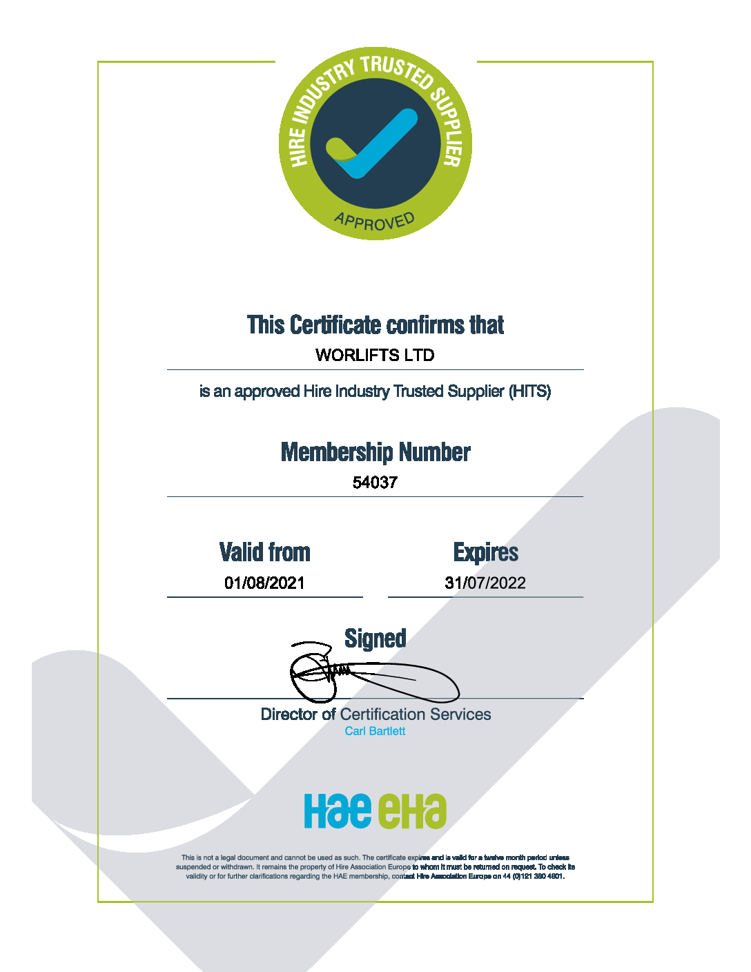 HAE HITS Certificate Expiry 31.07.22 pdf