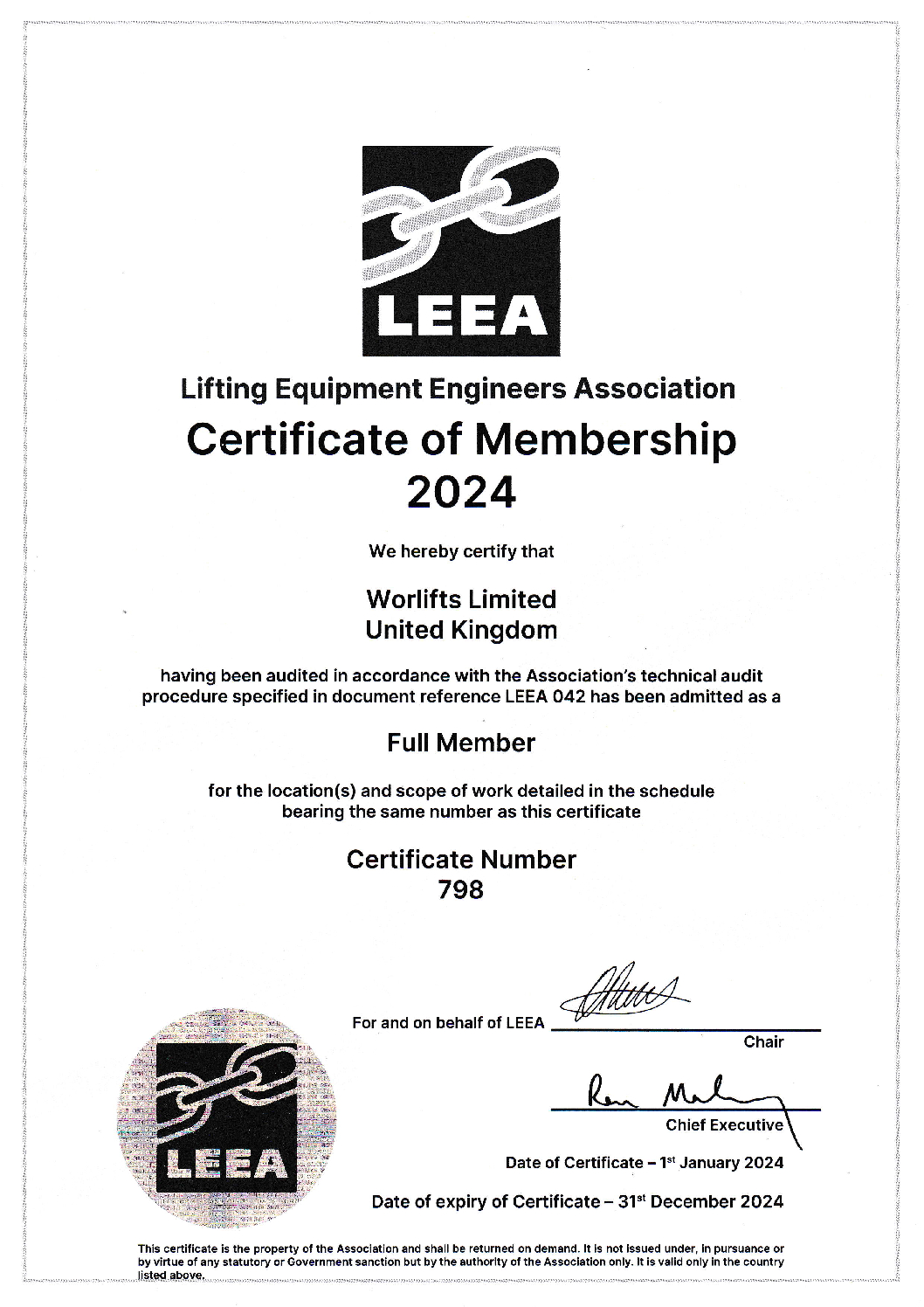 LEEA Member Expiry 31.12.2024 pdf